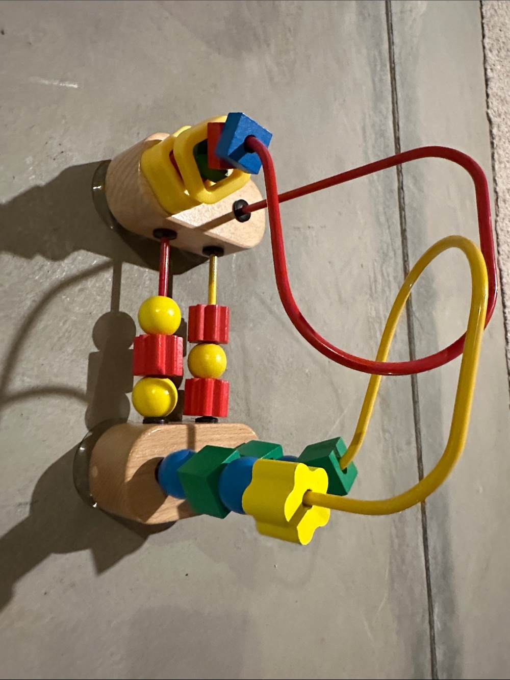 Wooden Bead Maze Activity Toy - Multicolor